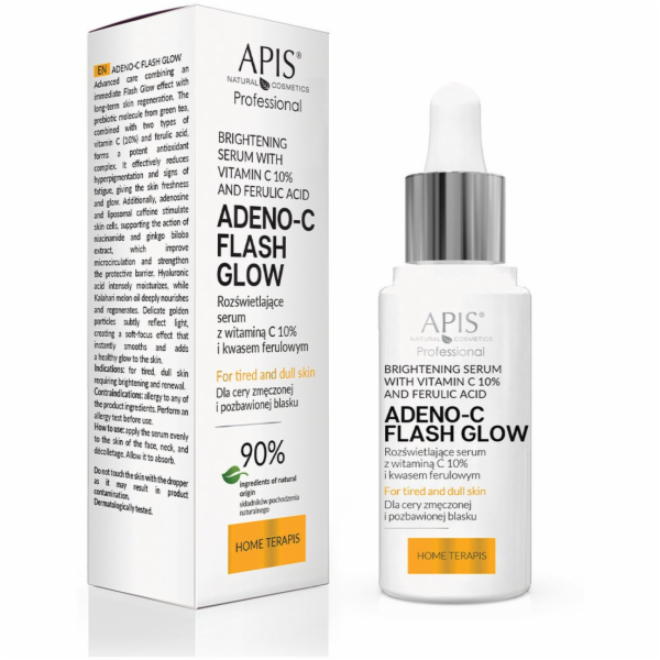 Apis ADENO-C Flash Glow HOME TERAPIS Rozjasňující sérum n...