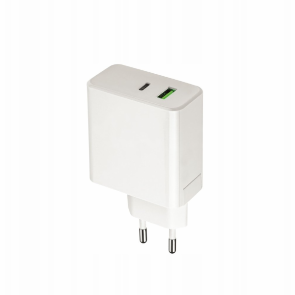 Setty Nabíječka Setty PD+QC USB + USB-C 45W LSI-01 bílá JO