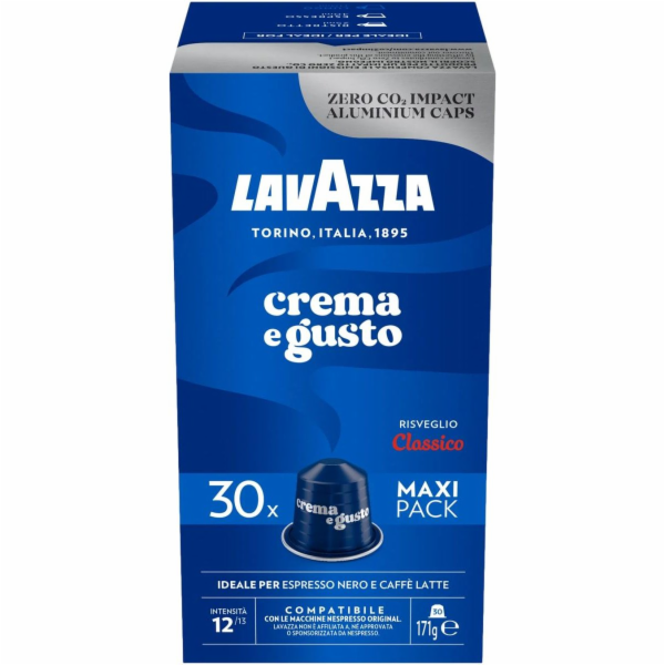 Lavazza Kapsle Crema e Gusto Classico pro Nespresso 30 ks.