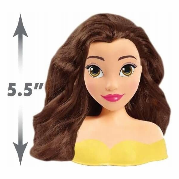 Just Play Mini stylingová hlava Disney princezna Belle