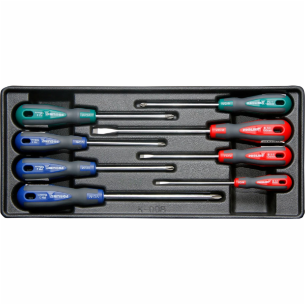 Pro-Line Zásobník pro ploché a křížové šroubováky, 8 dílů...