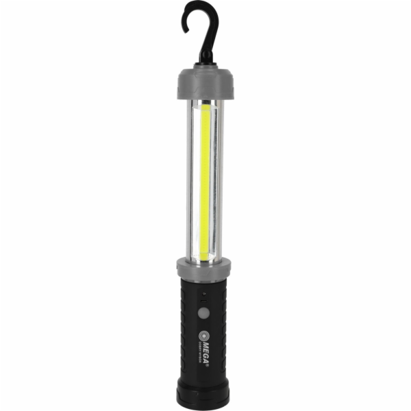 Mega dílenská svítilna, 3W, COB, dobíjecí, USB-C, 600lm, ...