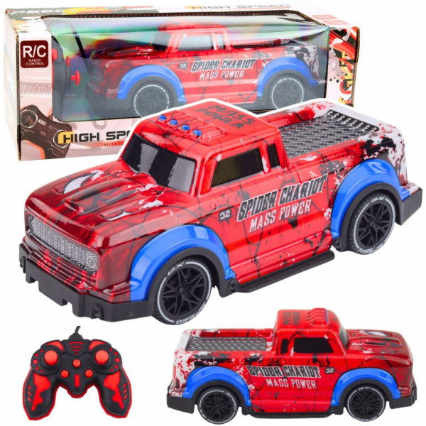 LeanToys Dálkově ovládané auto RC Terénní pavouk Červená ...