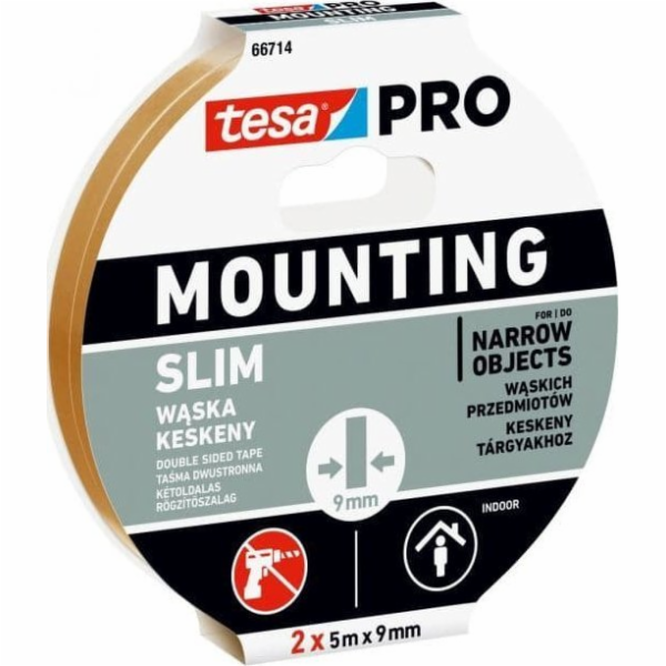 Tesa Oboustranná montážní páska pro LED pásky 2x 5m: 9mm ...