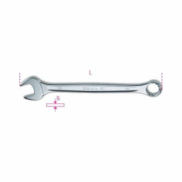 Beta Tools OTEVŘENÝ KLÍČ 13 MM 42NOVINKA/13 BETA UTENSILI...