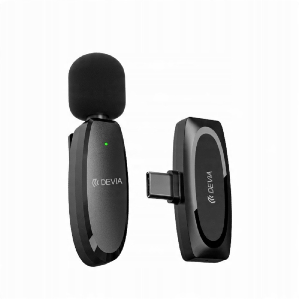 Devia Černý mikrofon Kintone s USB-C konektorem
