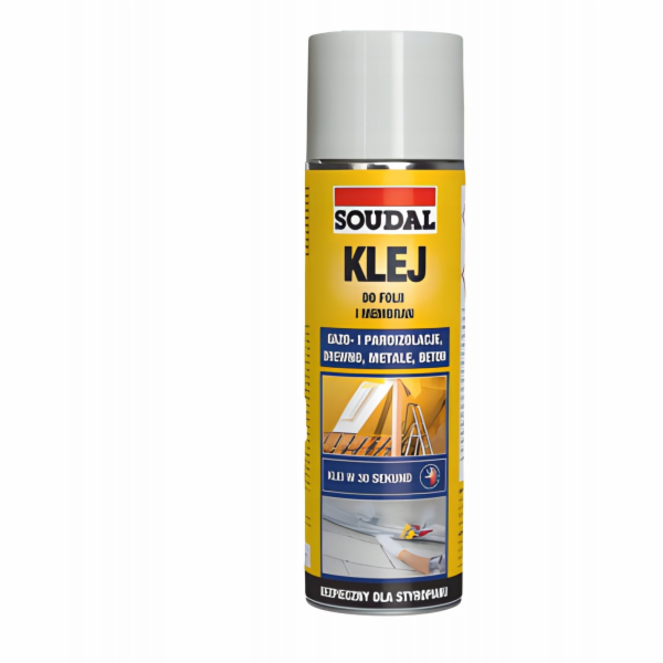 Soudal kontaktní lepidlo ve spreji na fólie a membrány 50...