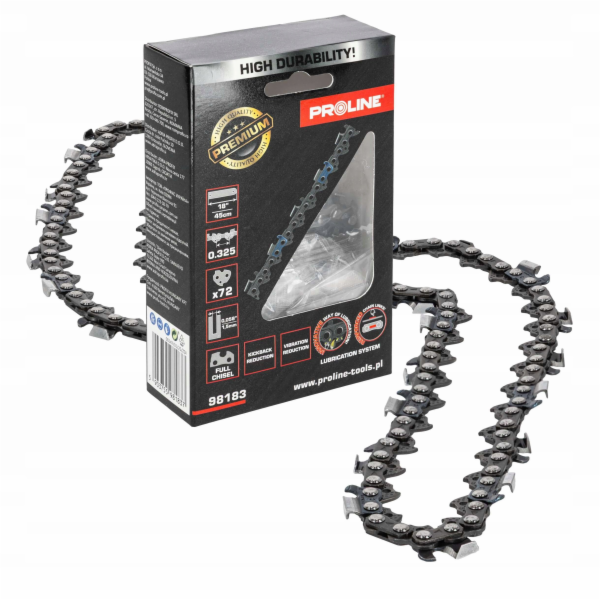 Pro-Line Řetěz motorové pily 18, 0,325, 1,5 mm, 72E, Proline