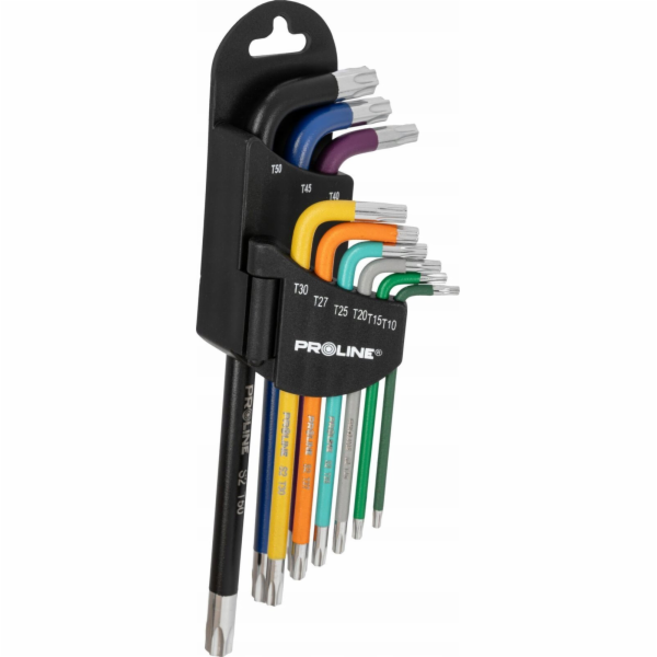Pro-Line Dlouhé klíče Torx, sada 9 kusů, T10-T50, S2, Pro...