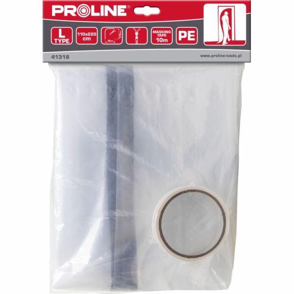 Pro-Line Protiprachová clona se zámkem, typ L, 110 cm x 2...