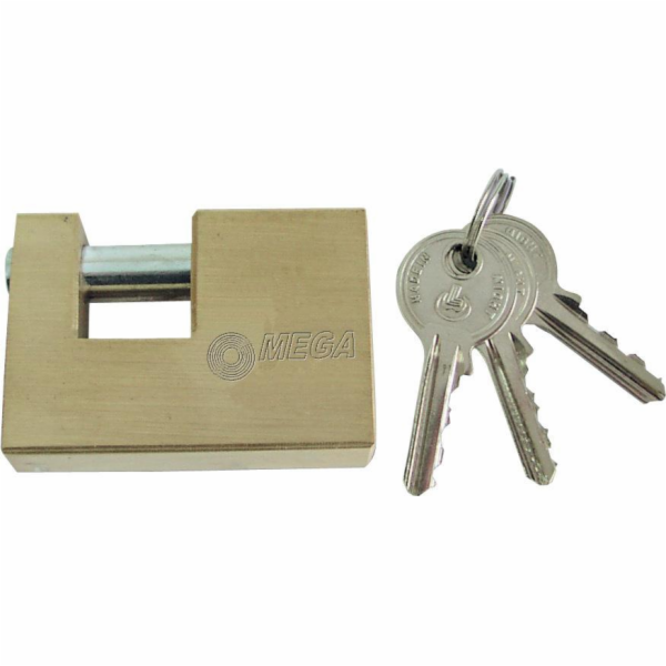 Mega Visací zámek s mosazným kolíkem 50 mm - 24550K