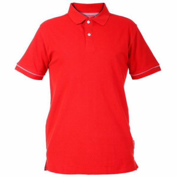 Lahti Pro Bavlněné polo tričko červené 220g XL (L4030704)