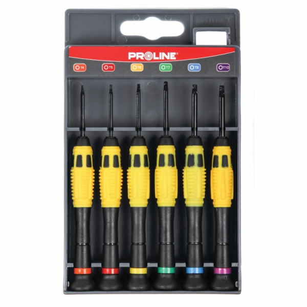 Pro-Line Hodinářský šroubovák Torx 6 ks Ni-Cr-Mo 10225