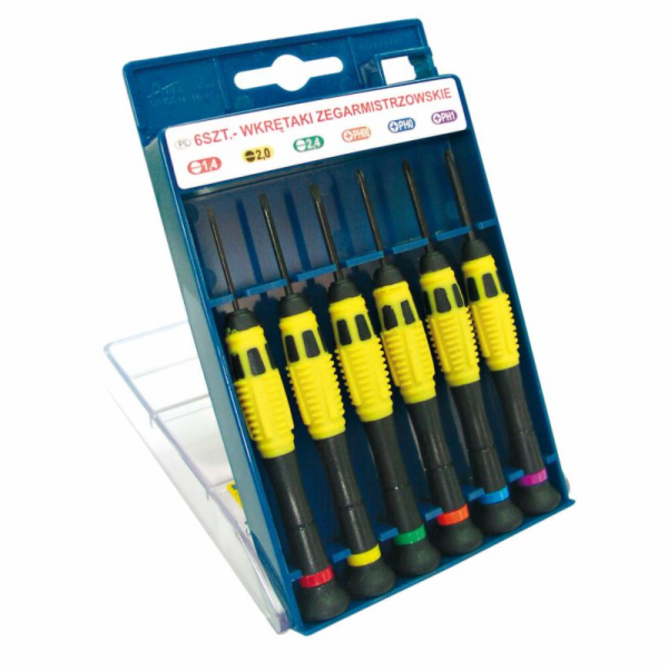 Pro-Line Sada 6 hodinářských šroubováků Ni-Cr-Mo (10226)