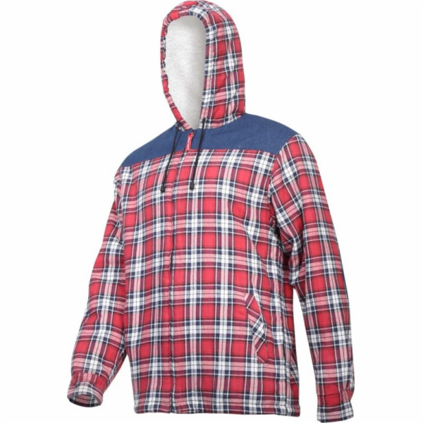 Lahti Pro Flanelová košile , červená a tmavě modrá, 2XL (...