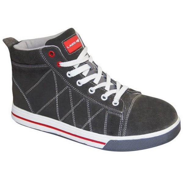 Lahti Pro Kotníkové boty Suede SB SRA 40 šedo-červené L30...