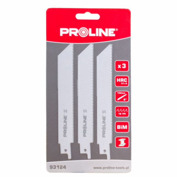 Pro-Line pilové listy pro ocasní pilu na kov 152 mm 3 ks ...