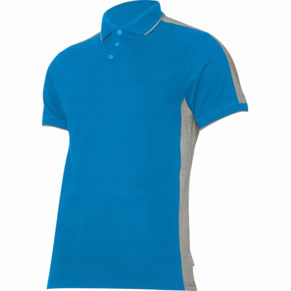 Lahti Pro Pánské polo tričko 190g/m2 modrošedé, velikost 2XL