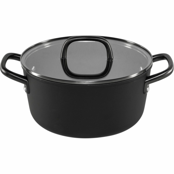 ZWILLING Milano Stock Pot with Glass Lid 24 cm, Black