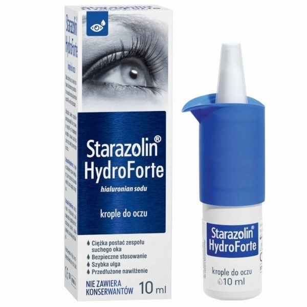 Polpharma STARAZOLIN_HydroForte oční kapky 10ml