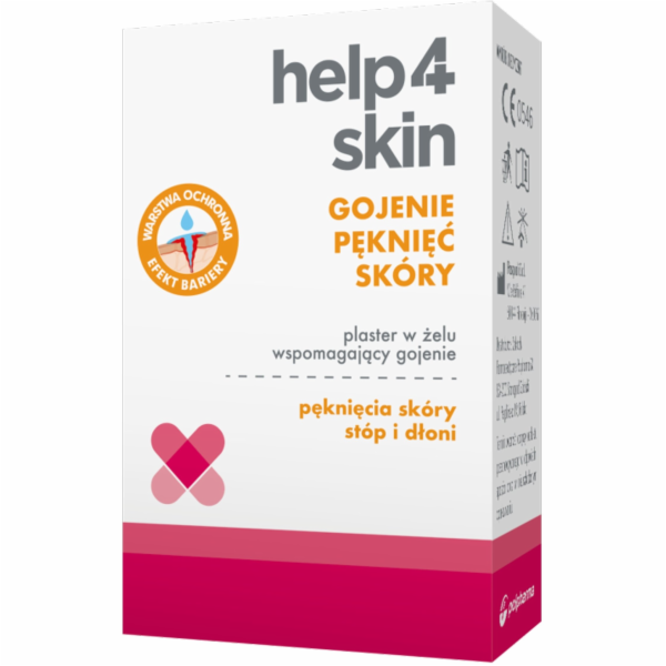 Tzmo HELP4SKIN_Gelová náplast podporující hojení kožních ...