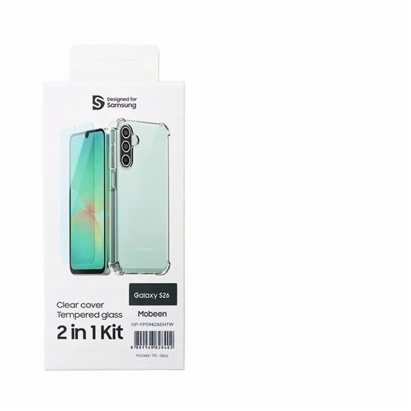 Samsung Set Samsung by Mobeen Průhledný kryt + tvrzené sk...