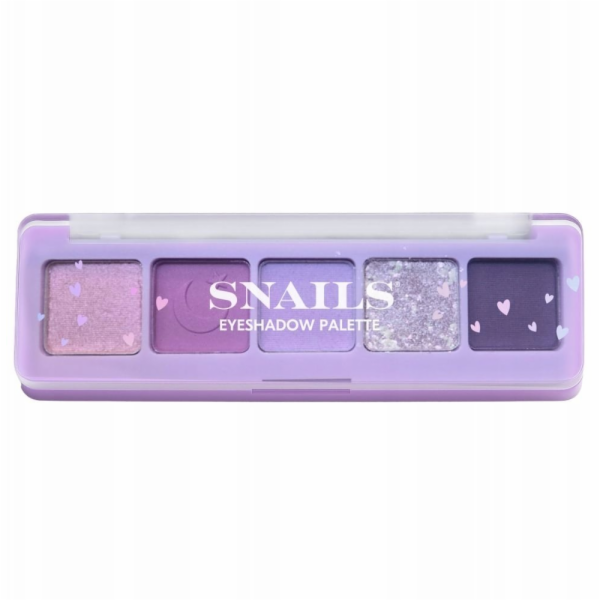 Snails Snails, paleta očních stínů pro děti, fialová, 4,1 g