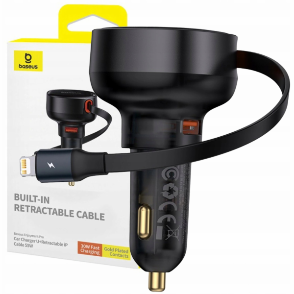 Baseus Nabíječka Enjoyment Pro 55W USB-A autonabíječka s ...