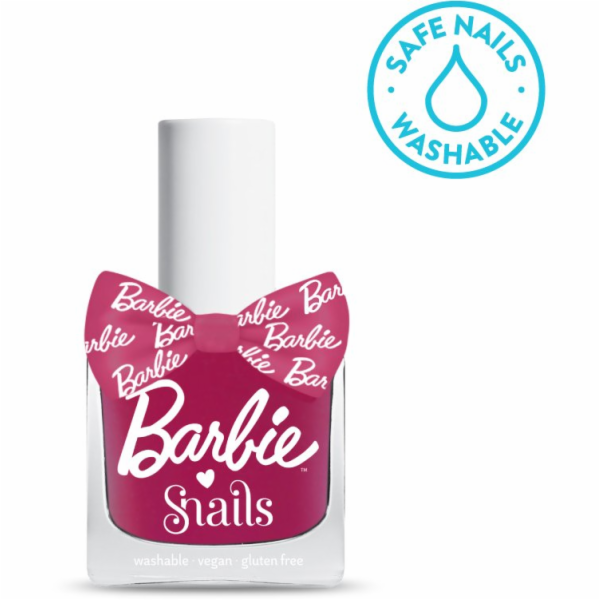 Snails Snails, dětský smyvatelný lak na nehty Barbie, Zář...
