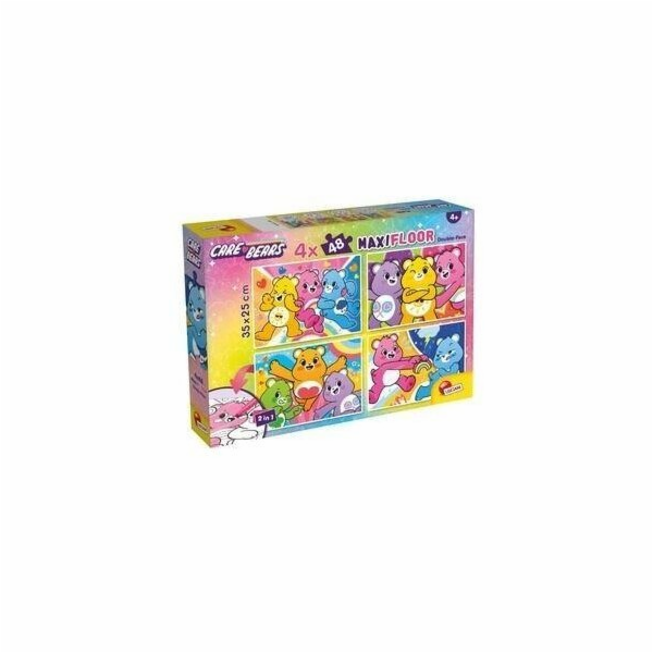 Lisciani Care Bears podlahové puzzle 4x48