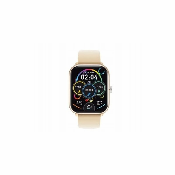 NoName Chytré hodinky Forever Smartwatch SW-116 béžová/rů...