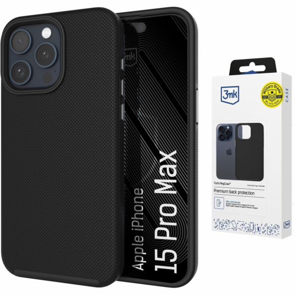 3MK Apple iPhone 15 Pro Max - pouzdro 3MK Fortis MagCase