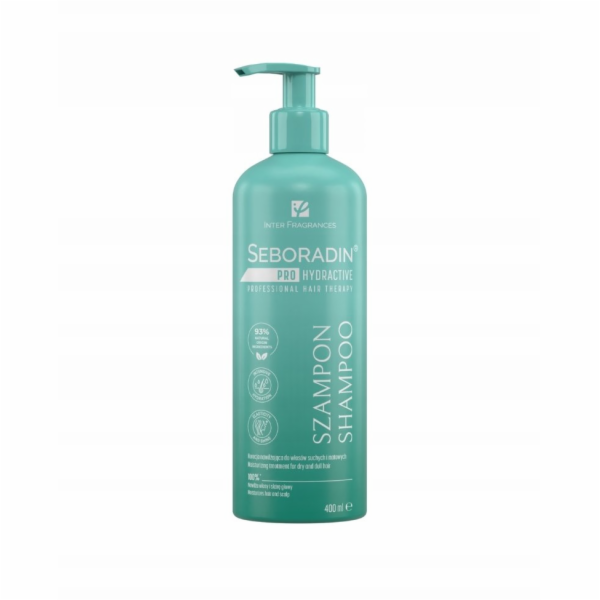 Eurobio Lab SEBORADIN_Pro Hydroaktivní šampon na vlasy 400ml