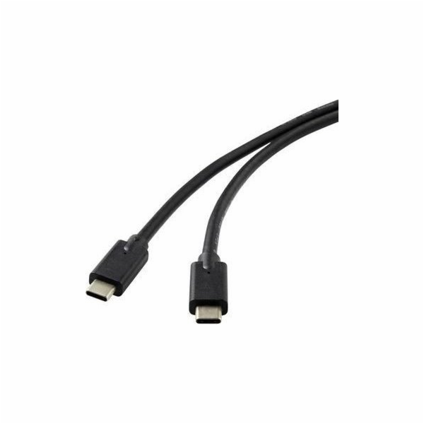 MicroConnect Kabel USB USB-C - USB-C 1 m černý (DOCKUSB3....