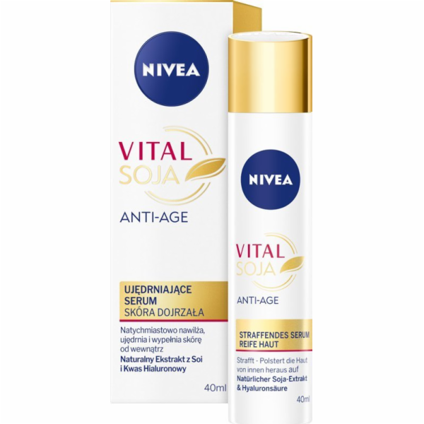 Nivea Vital Soja Serum Zpevňující sérum pro zralou pleť 40ml