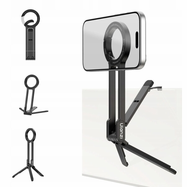 Ulanzi Tripod Grip Stojan Kovový držák Telefon Iphone Mag...