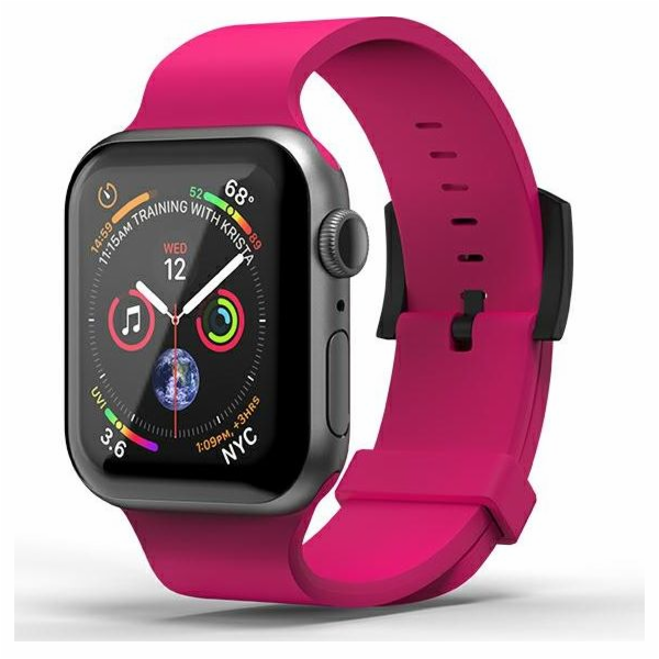 Superdry Silikonový řemínek pro Apple Watch 38/40 mm růžo...