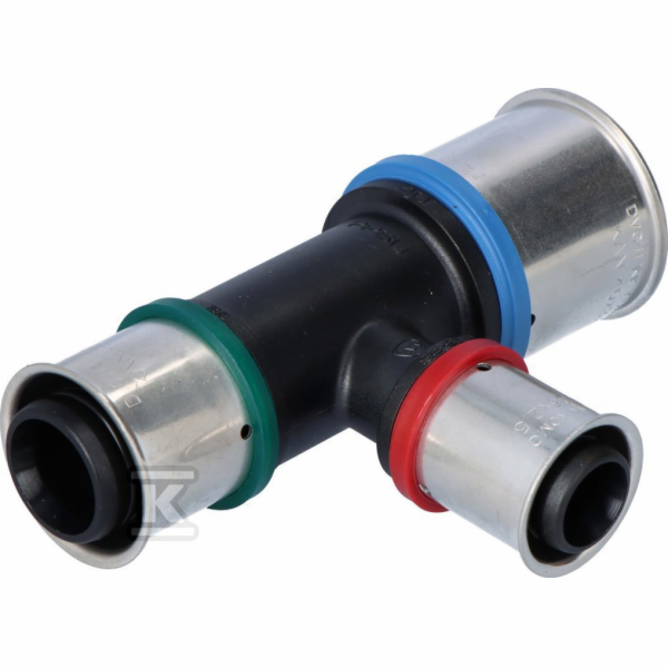 KAN-therm PPSU T-SPOJKA ŘÍZENÁ TLAK 40X25X32
