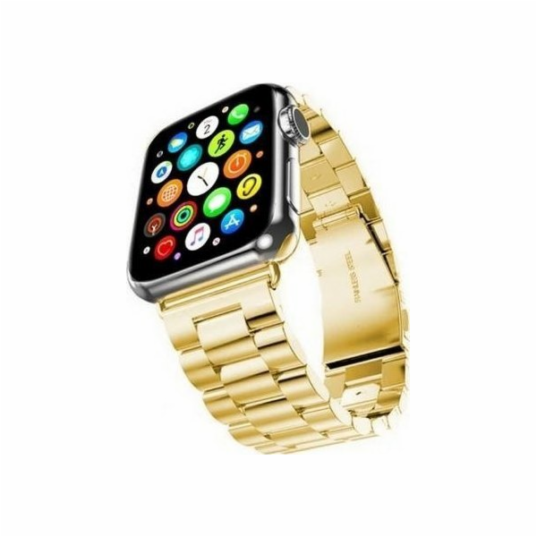 Mercury Mercury řemínek Kovový Apple Watch 38/40/41 mm zl...