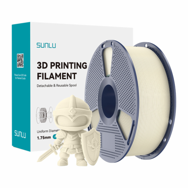 Filament Sunlu PLA+ (slonová kost)