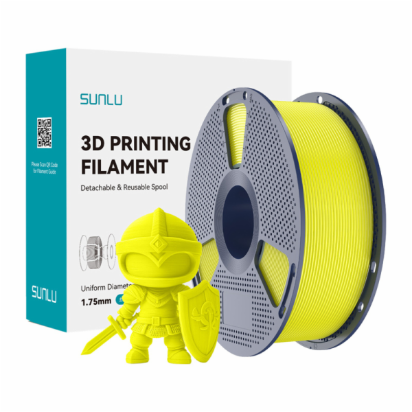 Filament Sunlu PLA+ (žlutý)