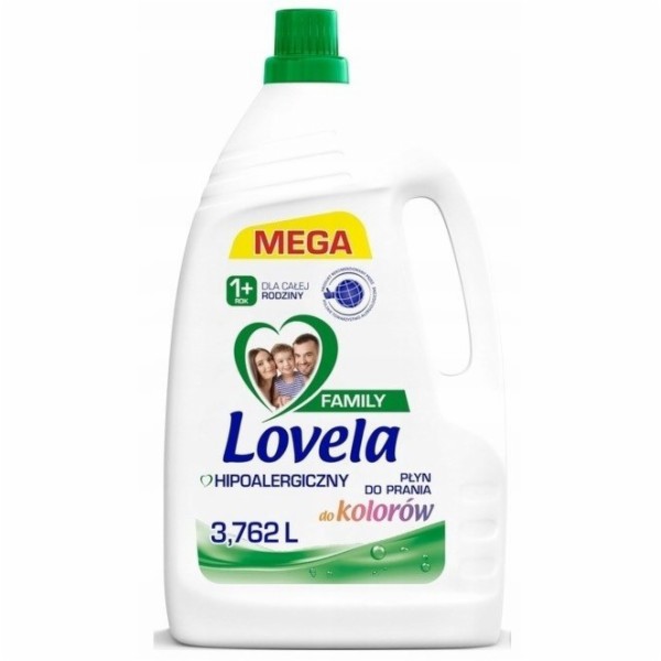 Lovela LOVELA FAMILY COLOR LAUNDRY LIQUID 3.762L