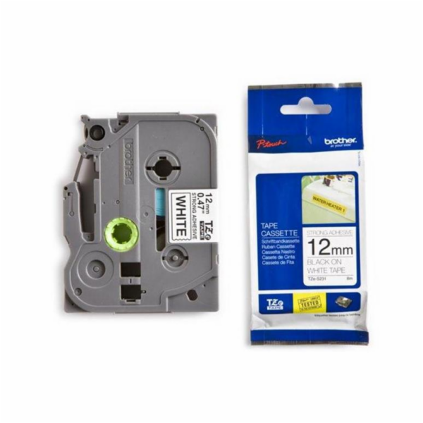 BROTHER TZES231 - kazeta TZ šířky 12mm, extrémně adhesivn...
