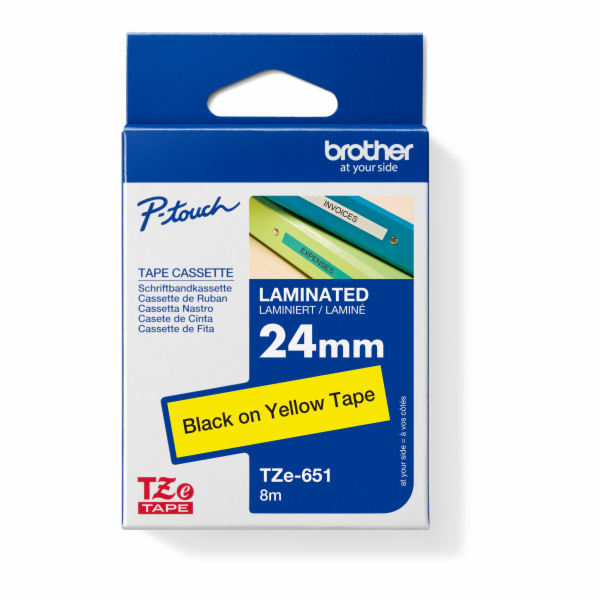 Brother TZ-651 - originální BROTHER TZE651 - kazeta TZ ší...