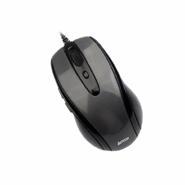 A4tech N-708X V-Track optická myš, 1600DPI, USB, černá