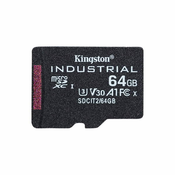 Kingston Industrial/micro SDHC/64GB/UHS-I U3 / Class 10