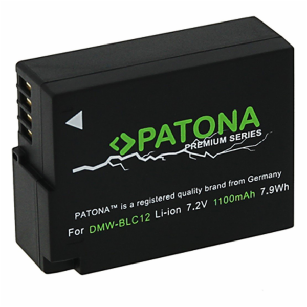 PATONA baterie pro foto Panasonic DMW-BLC12 E 1000mAh Li-...