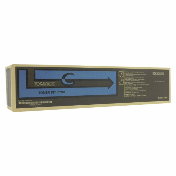 Kyocera toner TK-8305C modrý na 15 000 A4 (při 5% pokrytí...