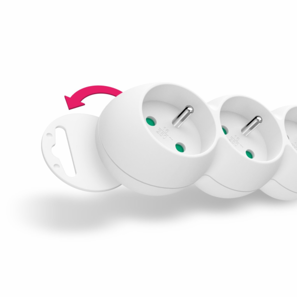 CONNECT IT prodlužovací kabel 230 V, 3 zásuvky, 1,5 m, s ...