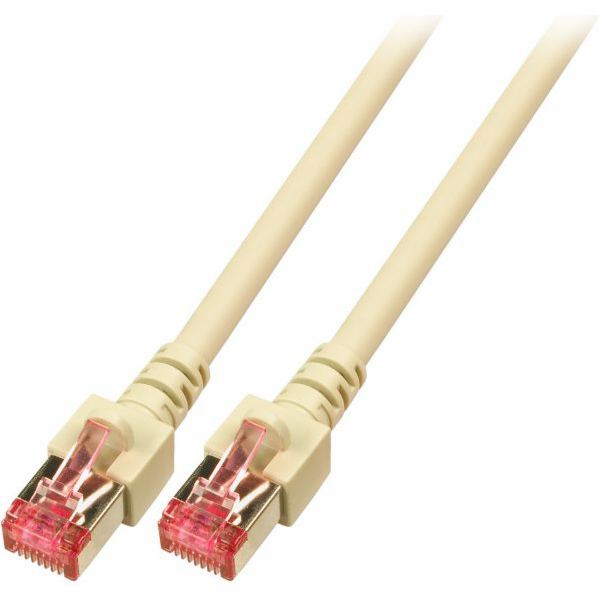 EFB Patchcord, S/FTP, Cat6, šedý, 1m (K5510.1)